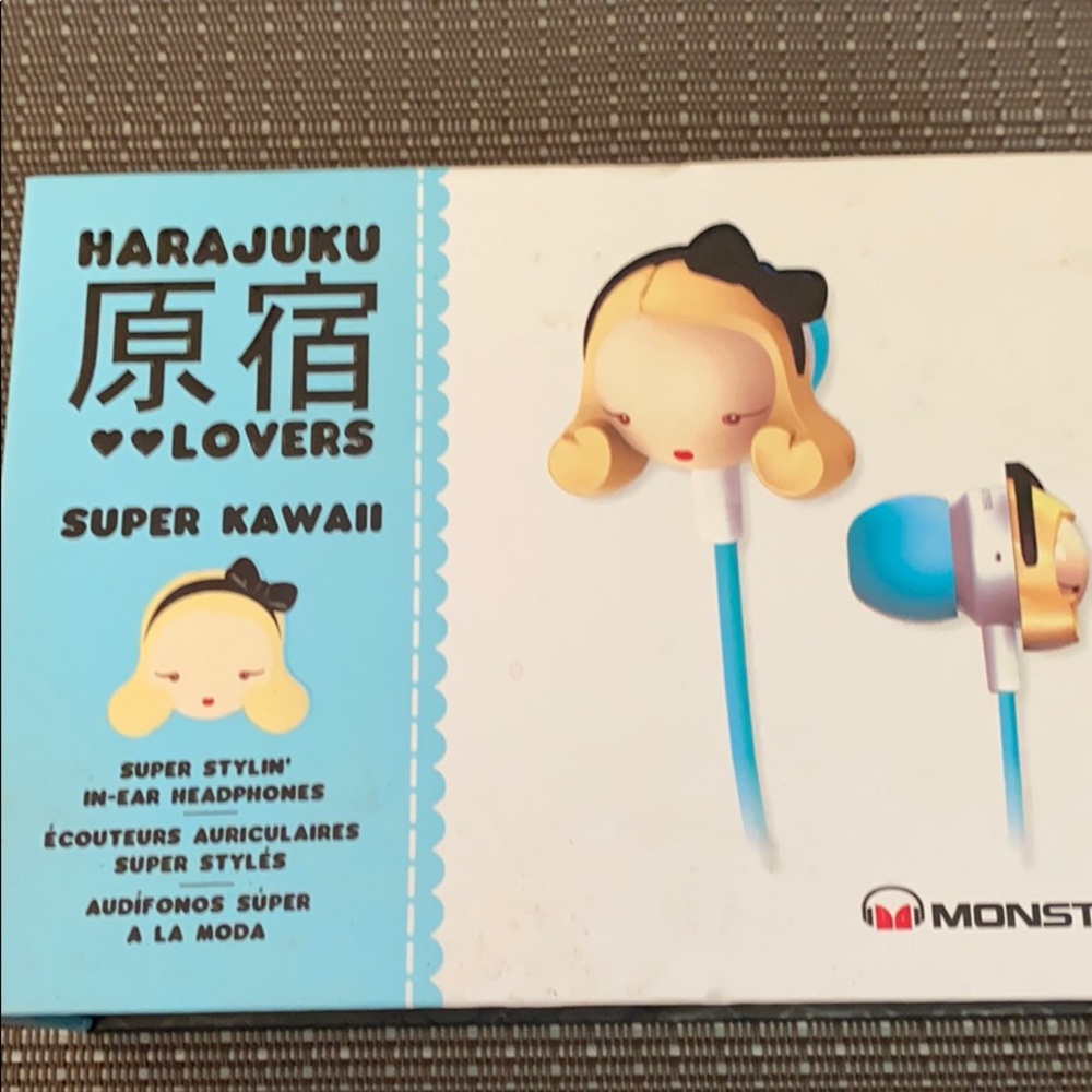 Hara Juku headphones brand new